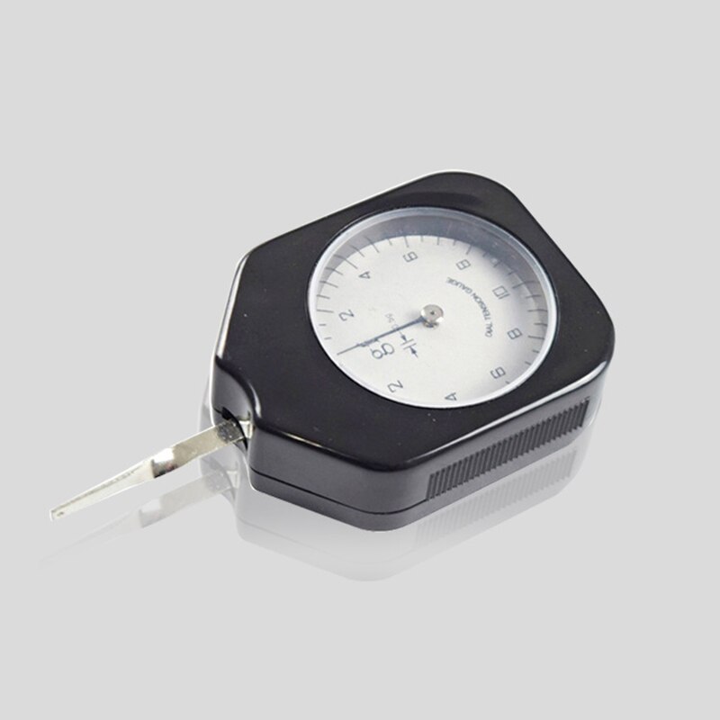 Spring tensiometer dial tension gauge Analog tensiometro Double pointers tensionmeter 0.3N-5N Uint N