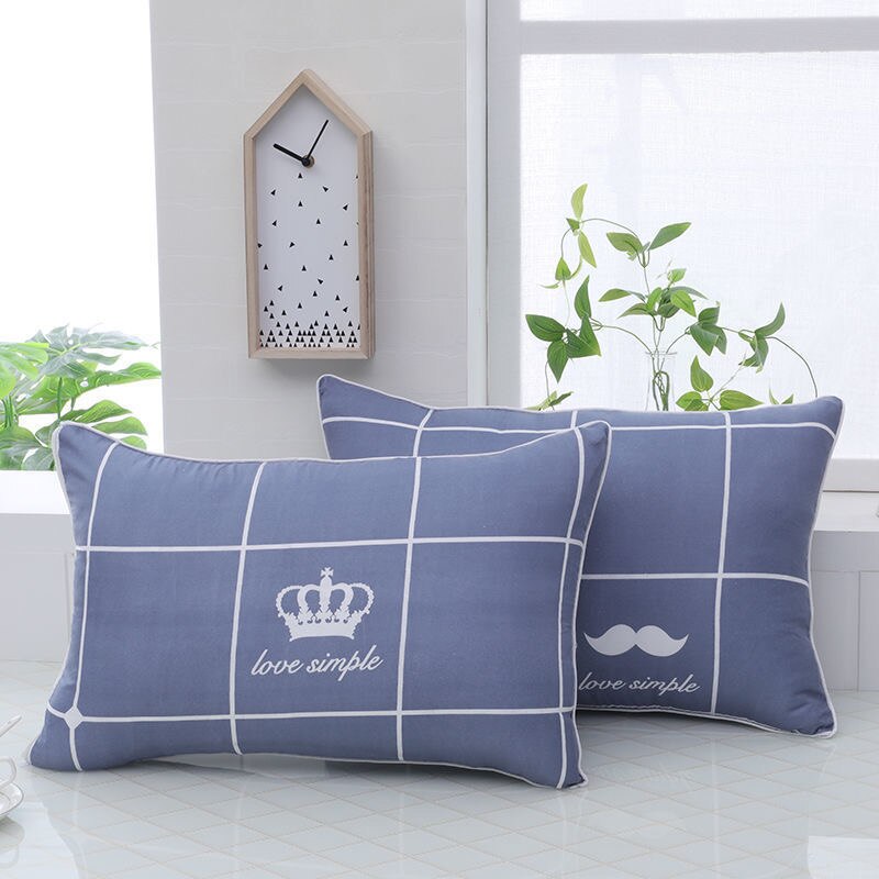Kussen Europese Stijl Eenvoudige Cartoon 40X60Cm Plaid Student Slaapzaal Met Rits Verwijderbare Te Schoon: 16