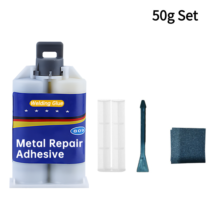 stärker Metall-Reparaturkleber, hochfester, hitzebeständiger Kleber, magischer Kunststoff-Reparatur-Gusskleber, Kaltschweiß-Füller-Dichtstoff: Grün