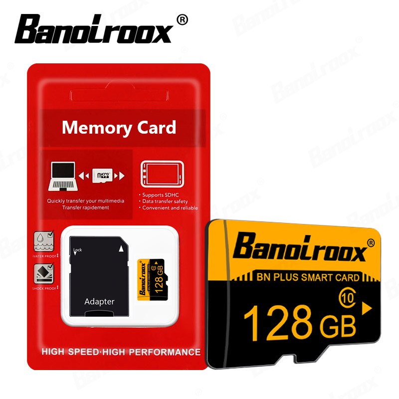 Banolroox C10 Micro Sd-kaart 128Gb 64Gb Geheugenkaart Real Capaciteit Flash Card 32Gb 16Gb 8gb Cartao De Memoria Voor Mobiele Telefoons