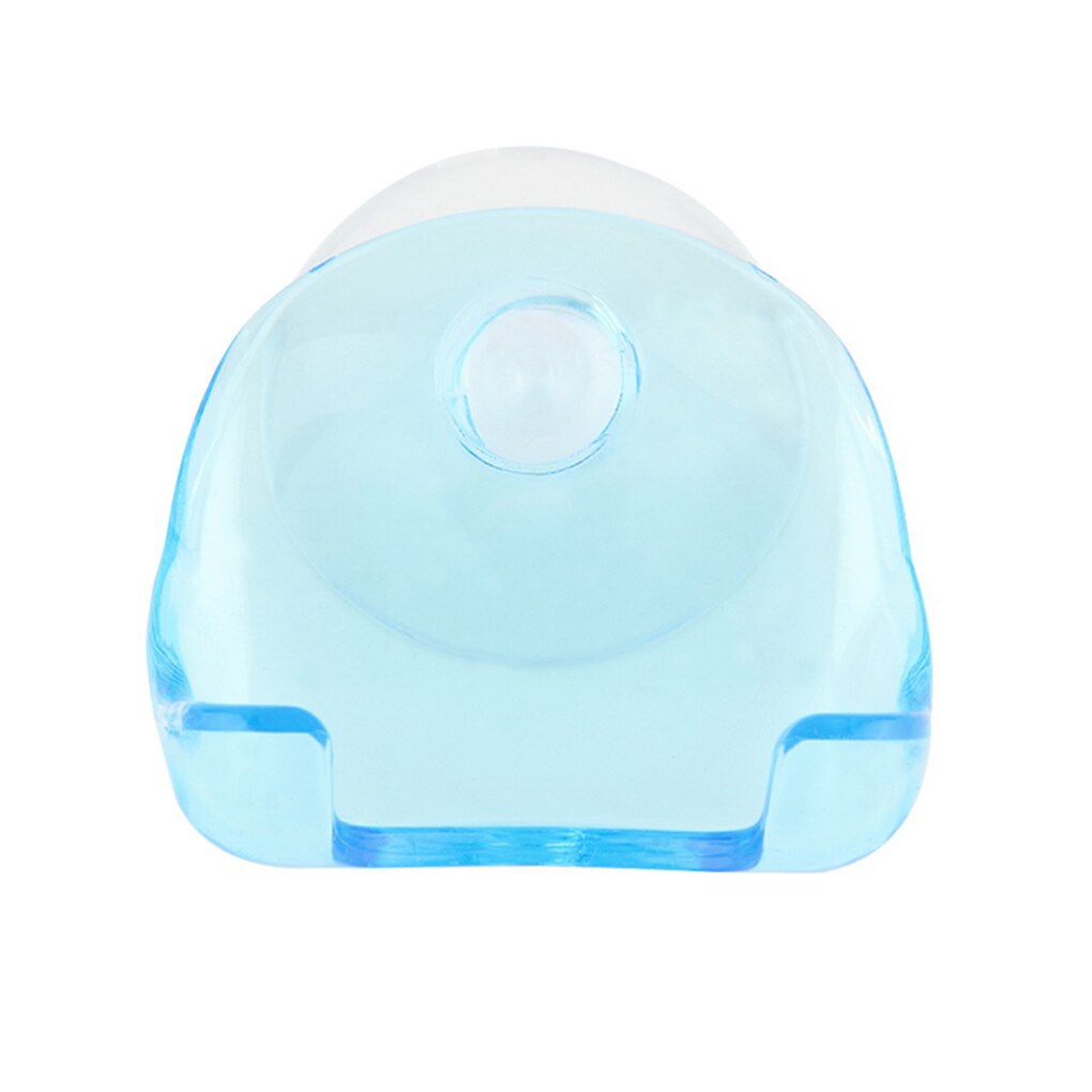 Plastic Wall-mounted Razor Holder Bathroom Shaver Razor Holder Shaver Caps Rack Sucker