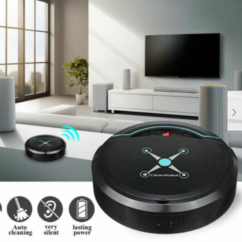 Self Navigated Rechargeable Smart Robot Vacuum Cleaner Auto Sweeper Edge Clean