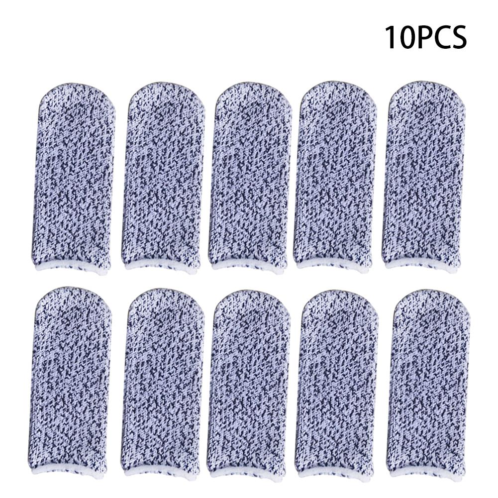 Adjustable Vegetable Harvesting Cutter Anti-Cut Metal Finger Cover Practical Harvesting Device Hand Protector Gardening Tools 3p: 10pc