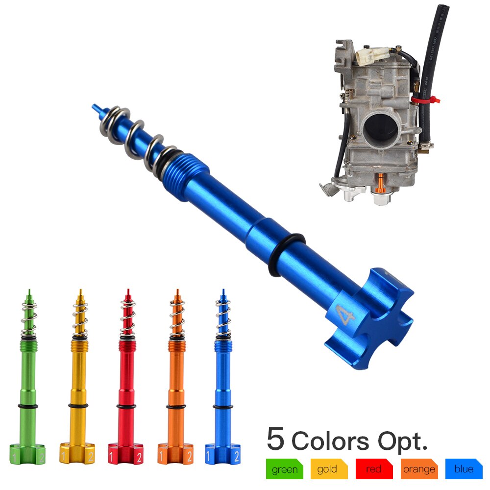 NICECNC Easy Adjustable Air Carburetor Fuel Mixture Screw For Motorcycle ATV Dirt Bikes Keihin FCR MX Carbs Carby Motor 4 Stroke