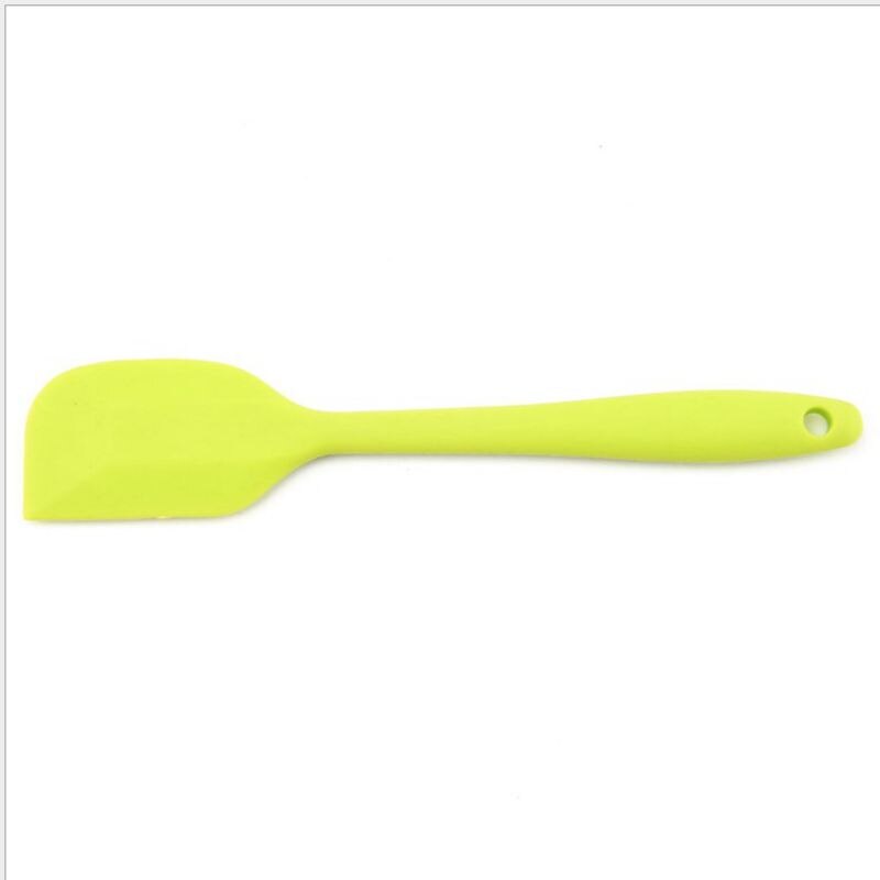 Small Silicone Spatula Kitchen Tool Silicone Butter Cake Spatula Pastry Tool Spatula Home Cake Tool Baking Tool: Beige