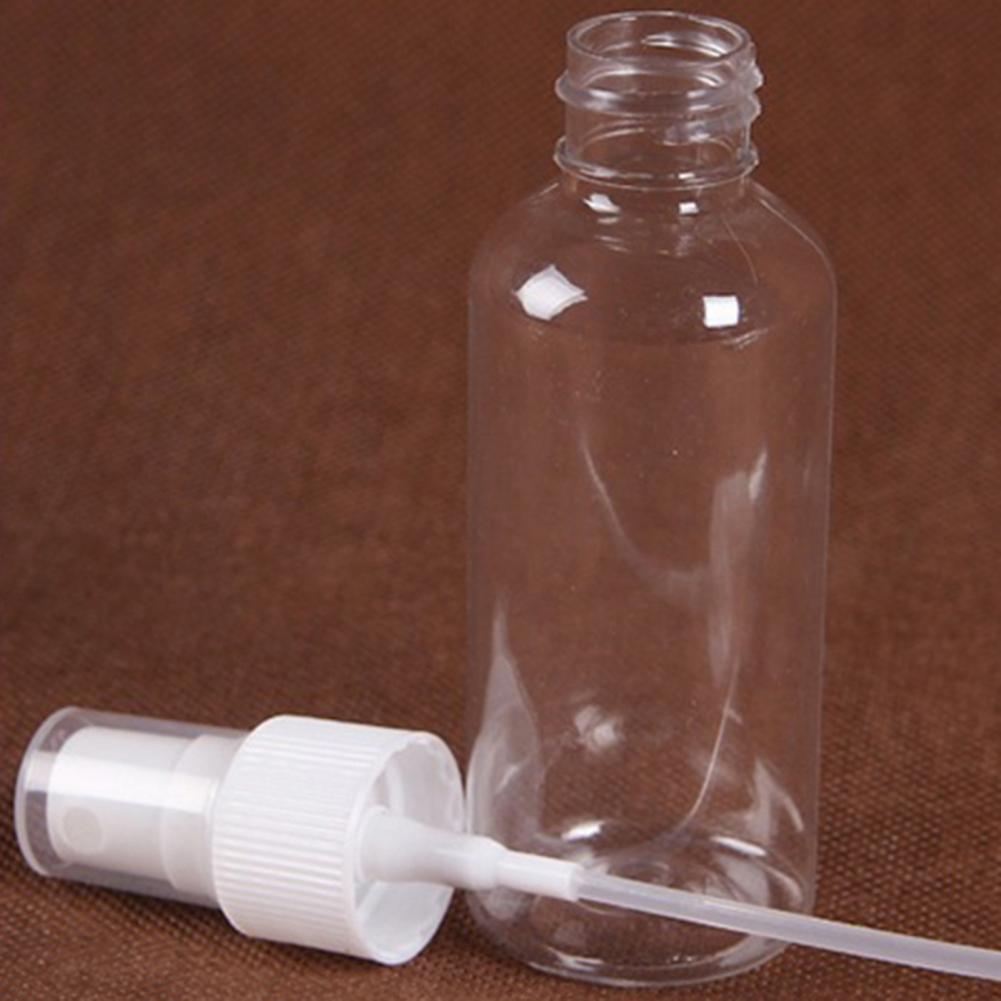 5~200ml Mini Travel Plastic Empty Bottle Portable Handwashing Transparent Spray Atomizer Refillable Bottles