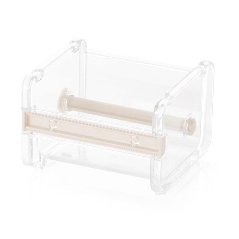 Washi Tape Dispenser Cutter Roll Tape Holder Organizer Masking Tape Desktop Tape Diy Sticker Roll Tape Cutter Holder Storage: Light Grey