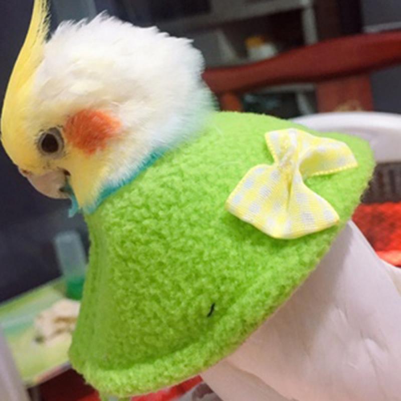 Adorable Bird Parrot Cloth Flight Suit Bird Clothes For Green Cheek Conure Parakeet Cockatiels Pigeons Medium Large Pet Bird