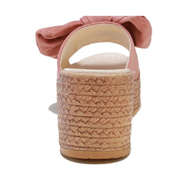 Damesschoenen met toenemende lengte, sandalen met plateauzool, slippers met hoge hak, casual sandalen met slippers