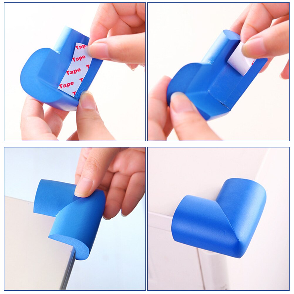 Kinderbureau hoekbescherming zacht dik rubber tafel bureau hoekbescherming veiligheids babymeubel randbescherming