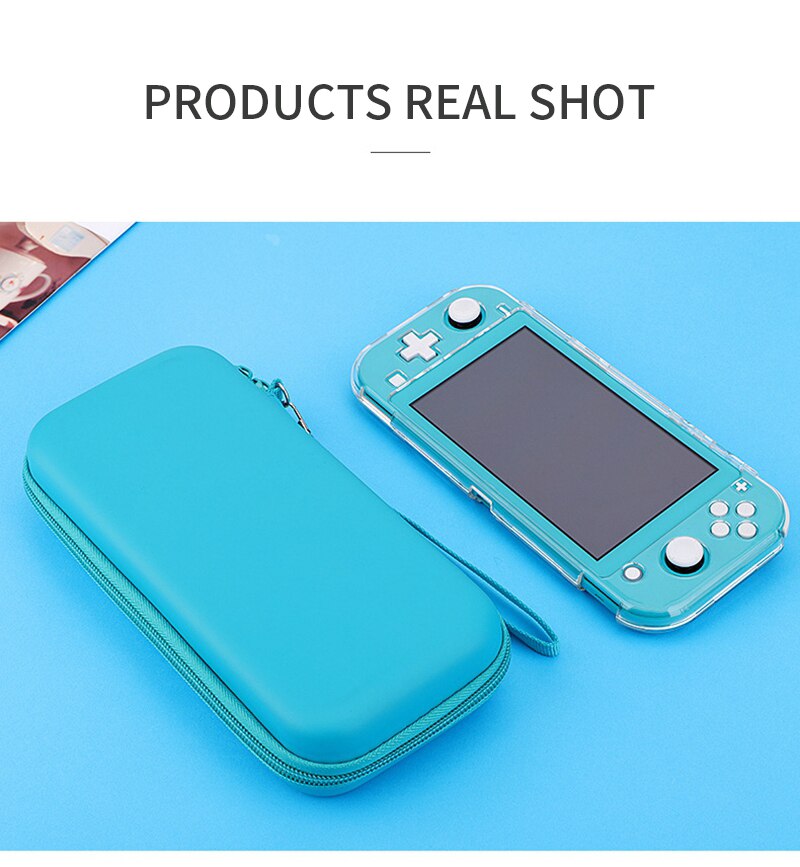 Nintendo switch lite -laukun säilytys-, suoja- ja kantolaukku nintendo switch mini -konsolille, matkalaukku ns-pelilisävarusteille