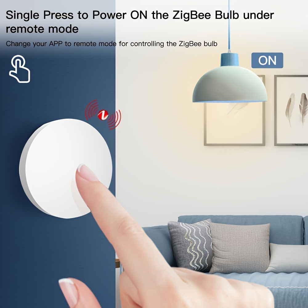 Tuya Zigbee-Knop Scène Intelligente Koppeling Smart Switch Automatisering Werk Met Zigbee Apparaat Smart Life App Control Smart Home