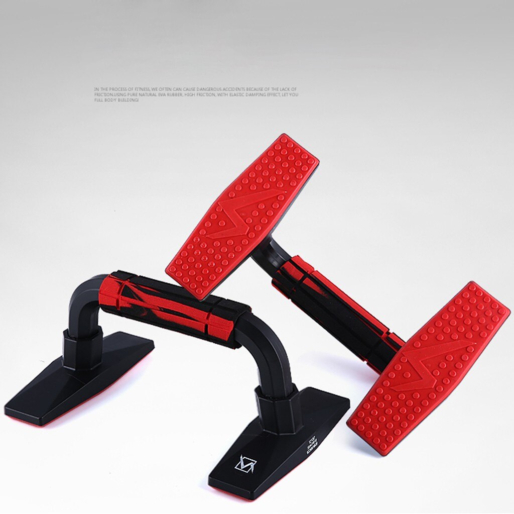 Push-Ups Bar With Non-Slip Rubber Push-Up Bar Push-Ups Equipment Muscle Training H-shape Push Up Bar Hand Grip Trainer