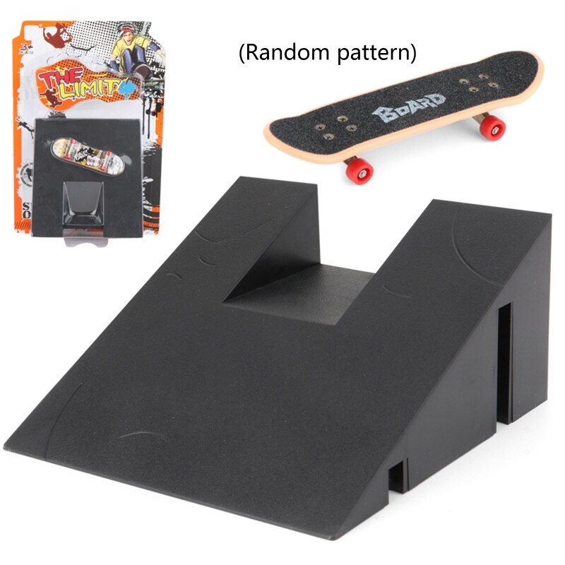 Fingerboard Rail Park Stair Kit Stairs Mini Skateboards for Kids Skateboard Game M89C