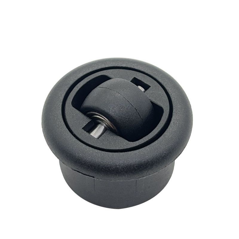 4 pz/lotto 360 ° rotazione libera ruota universale nascosta universale scanalato spingere-tiro tavolo mobili fondo silenzioso direzionale