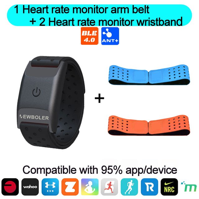 Newboer Hartslagmeter Wrist Band Arm Riem Gps Bluetooth Sensor 5.0 Ant Outdoor Fitness Hartslag Sensor Voor Wahoo zwift: Model 6