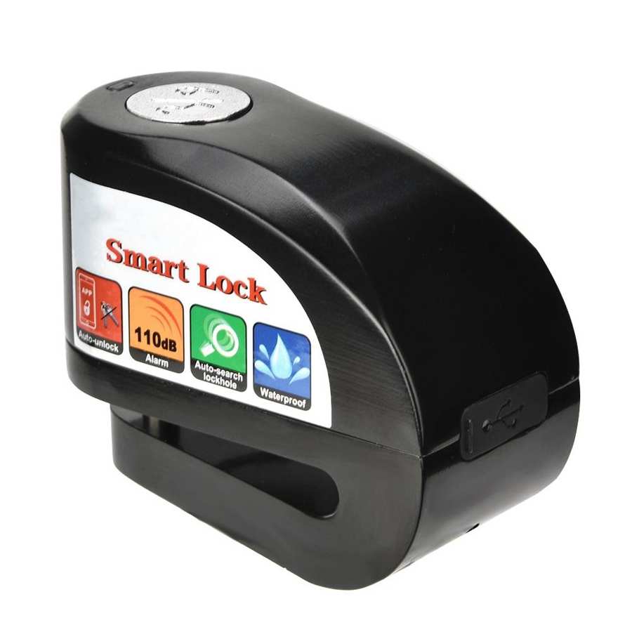 Y801 smart bluetooth motorcycle bike lock APP keyless automatic anti-theft lock lock frame lock rope
