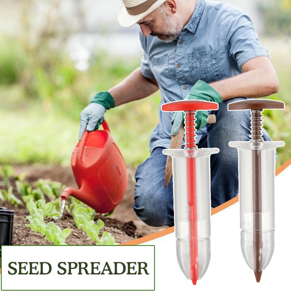 Seed Spreader Manual Planter Small Garden Planter Mini Sowing Seed Tool Dispenser Gardening Seeder Dispenser Mini Hand C3C9