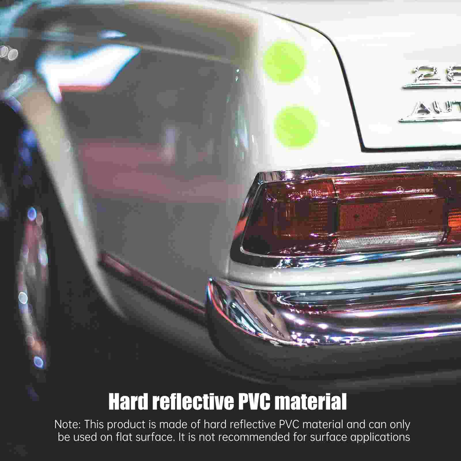 30Pcs Nuttig Anti-Collision Auto Stickers Heldere Reflecterende Decal Waarschuwing Sticker