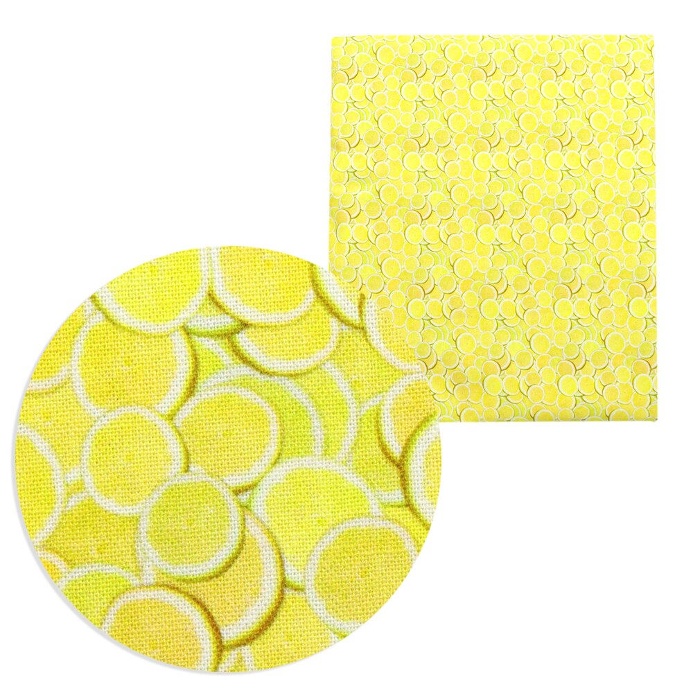 50*145cm Lemon Series 100% Cotton Fabric Patchwork Sewing Quilting Fabrics Needlework For Tissue DIY Cloth Sewing,1Yc17211: 1088243