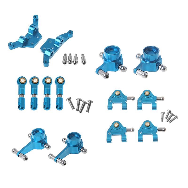 Metallo impostato Completo Aggiornamento Parti per Wltoys 1/28 P929 P939 K979 K989 K999 K969 Parti di Automobili del Rc: Blu