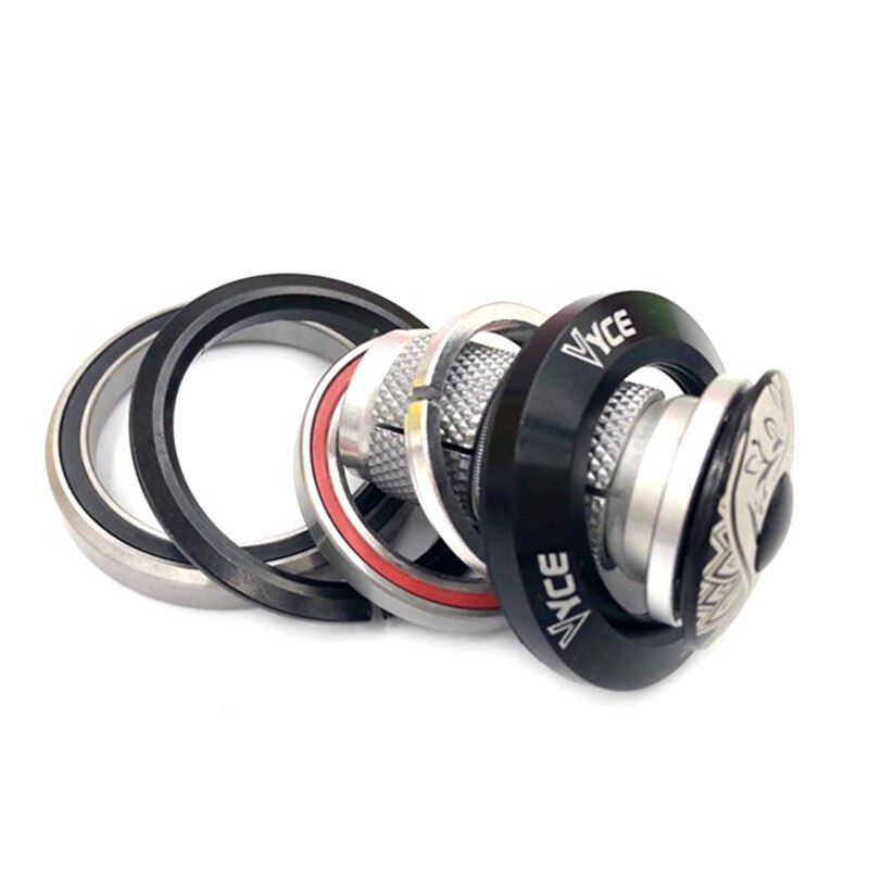 Bike Headset 42Mm 52Mm CNC 1 1/8Inch-1 1/2Inch Tapered Tube MTB Bike Road Bicycle Bearings Headsets 4252T Cycling Parts