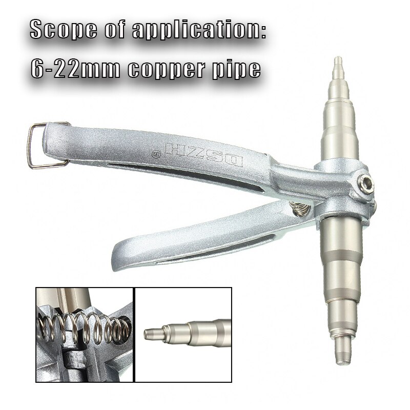 ST-22 Refrigeration Copper Pipe Tube Expanders Manual Tube Expander Air Conditioner Install Repair Hand Expanding Tool