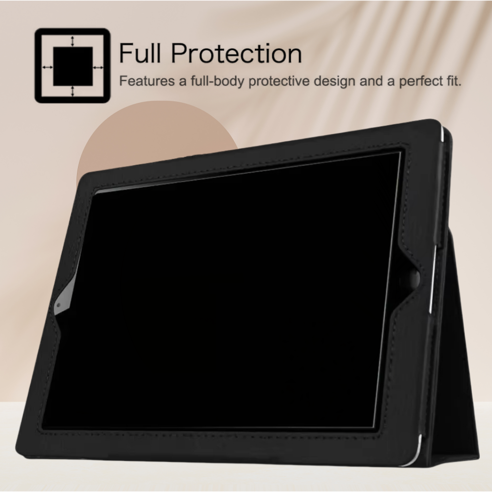 For iPad 5th 6th Gen Case 9.7inch Pu Leather Magnetic Auto Sleep/Wake Two-fold Stand Cover Funda For iPad Air 1 2 Case