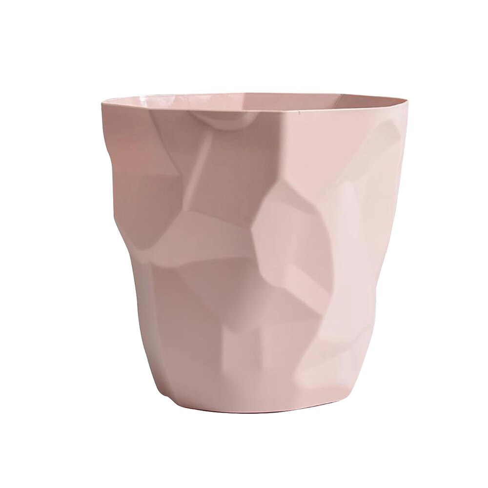 Trash Can Paper Waste Rubbish Garbage Basket Trash Can Household Clean Trash Container Home Cleaning Supplies: 04