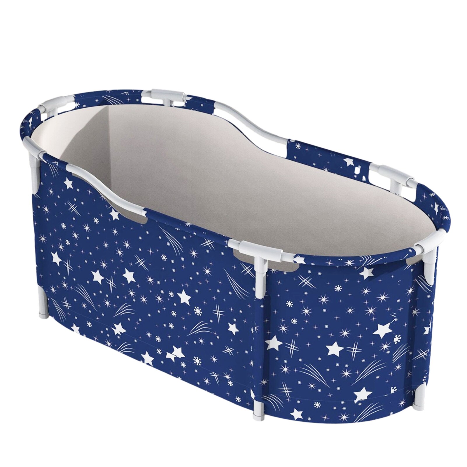 Bañera grande para adultos, barril de baño de plástico grueso, vaporoso, plegable, para el hogar: 01