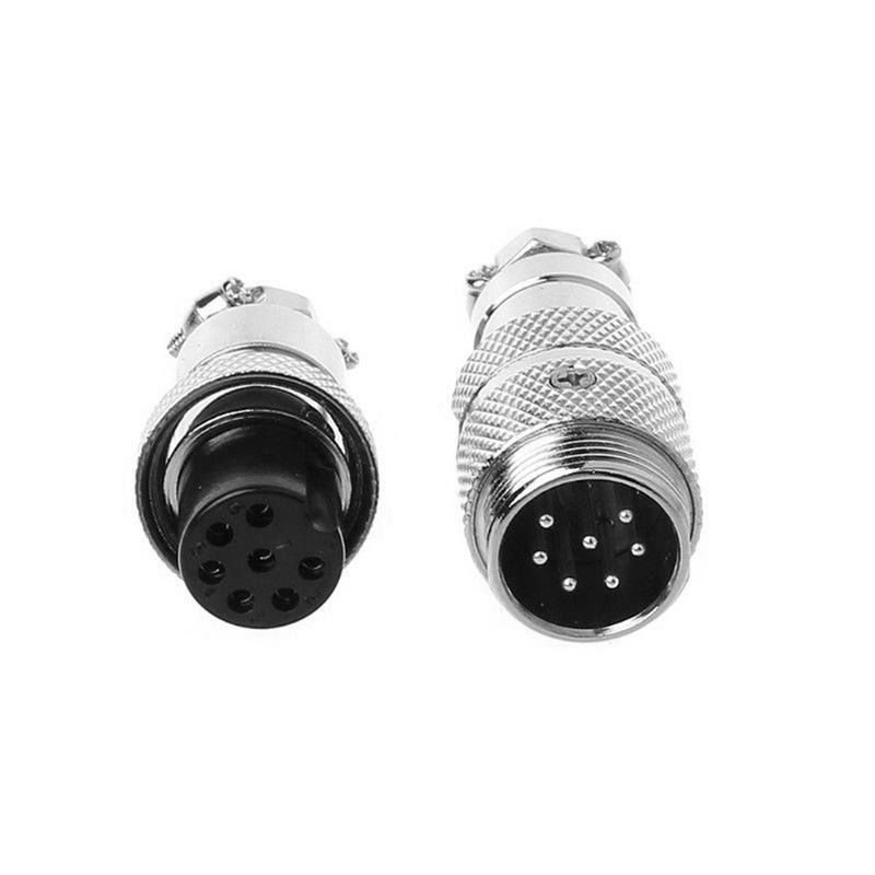GX-16 Luftfahrt Stecker Und Buchse GX16-2-3-4-5-6-7-8-9-10 Kern Luftfahrt Stecker Männlich & Weibliche 16mm Draht-Tafel Rund Anschluss: 5