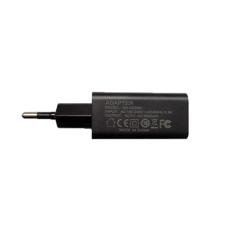 Cargador de puerto USB Universal 5V 2A + cable USB a 2,5x0,7 o con cable tipo C o con cable micro usb