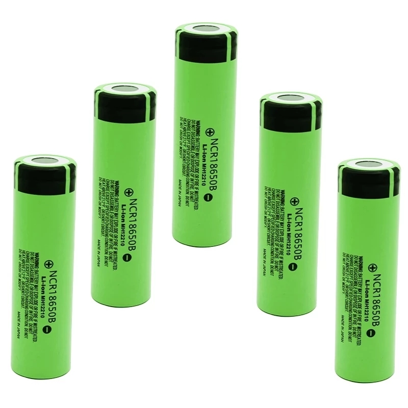 3.7V NCR18650B 3400mAh 18650 Lithium Rechargeable Battery for Flashlight Batteries 100%