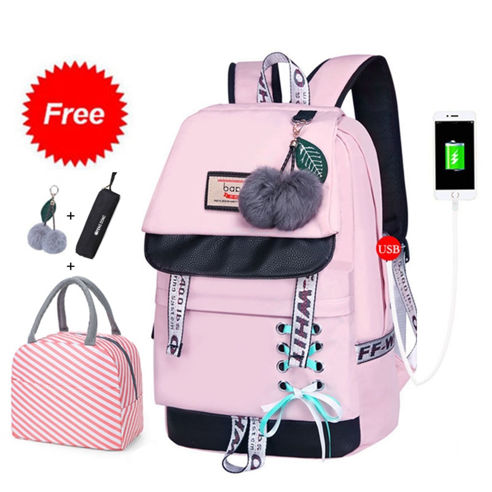 Rucksack für Mädchen freundlicher Schul freundlicher Bookbag Frauen lässig Daypack