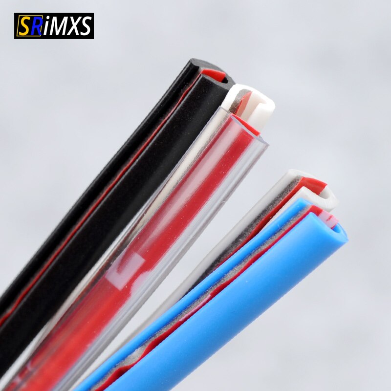 Auto bumper beschermer deurstrips rubberen rand beschermstrips zijdeuren sierlijsten kleefkras voertuig voor auto's auto