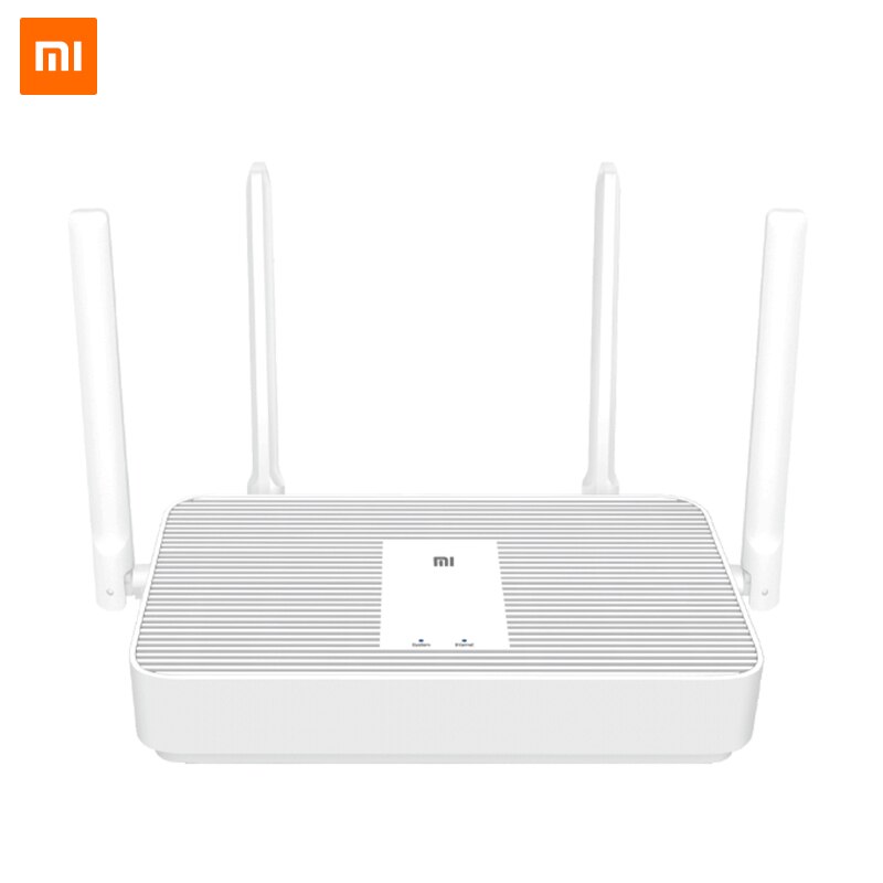 Globale Ausführung Xiaomi Mi Router AX1800 WiFi 6 1800 Mbps 5-Ader-Chip 256MB RAM 2,4G/5G Dual Frequenz Gittergewebe Netzwerk AX5 4 Antennen: Add US stecker