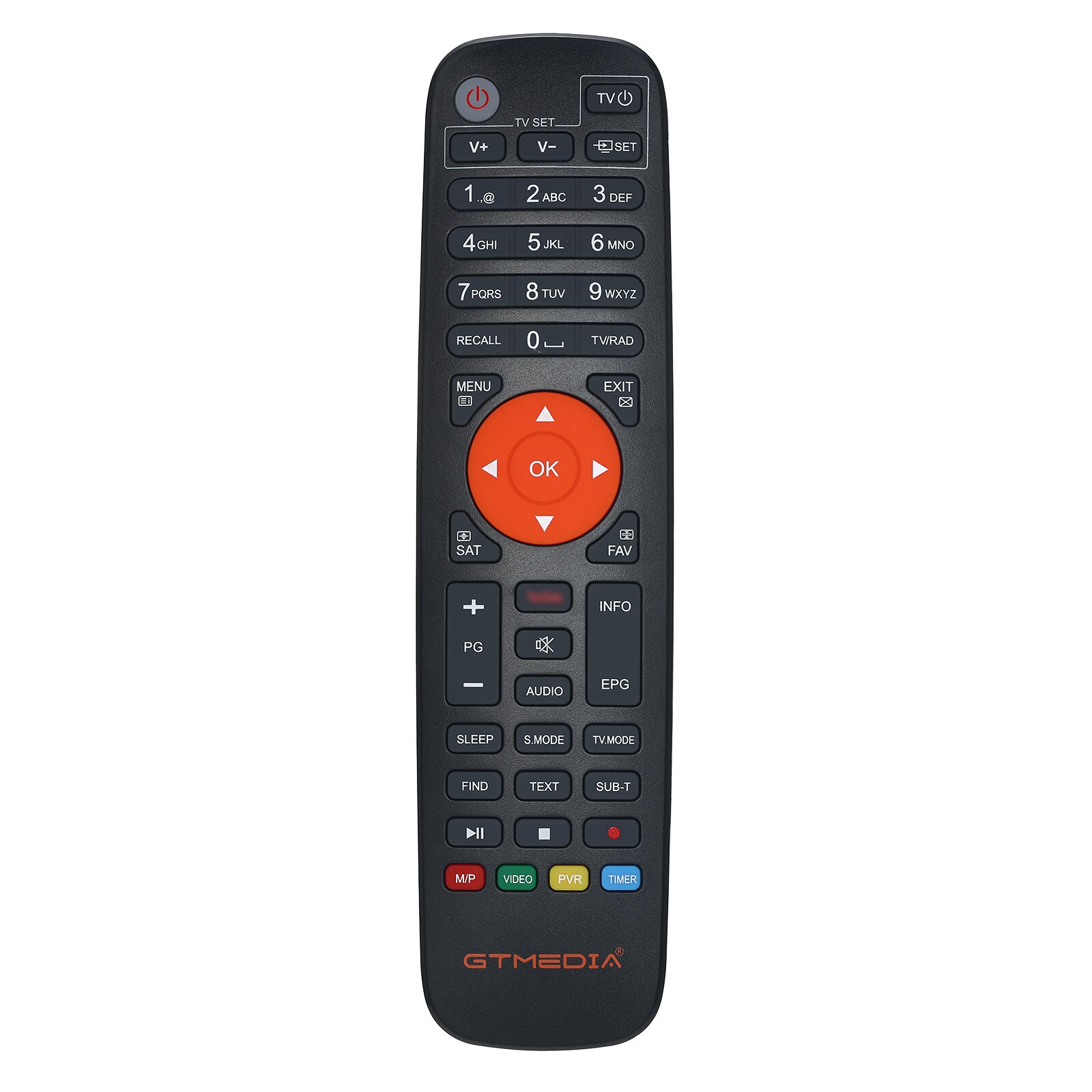 Remote Control gtmedia v7s V7 Plus Freesat V7 V7 MAX V7 COMBO V8 NOVA V8X V8 UHD V9 Super GTC v7s 2x Receiver Set Top Box: new