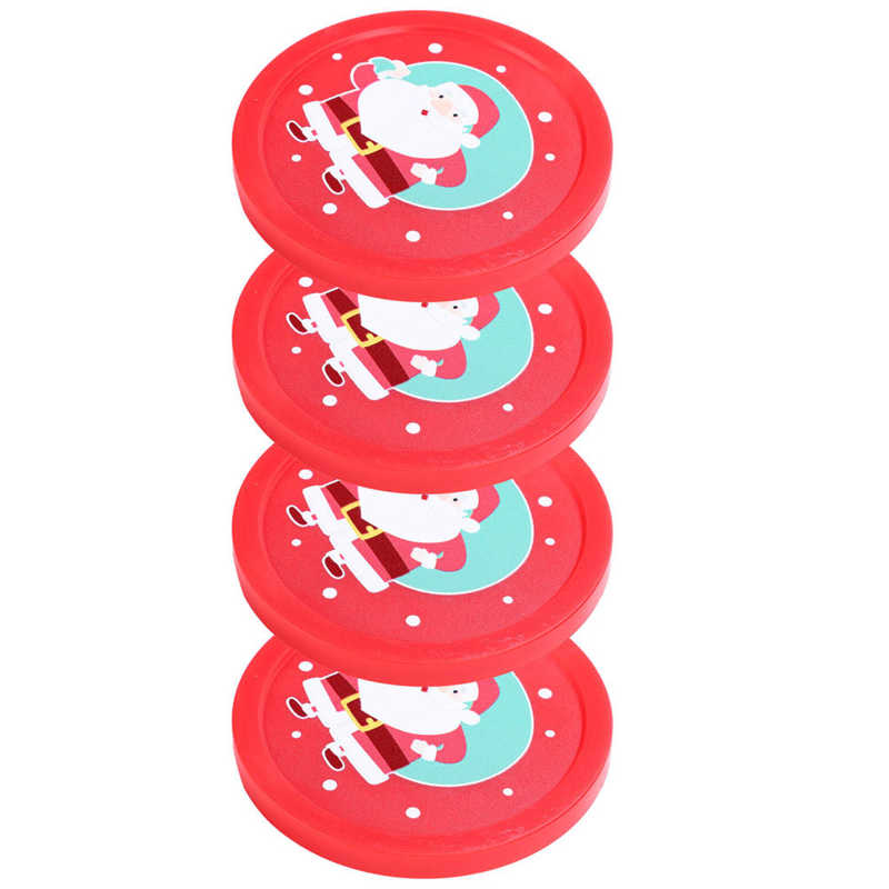 4 pièces Air Hockey Table rondelles Puck enfants Table Hockey rondelles partie jeu divertissement accessoires 51/64/65/75/82mm