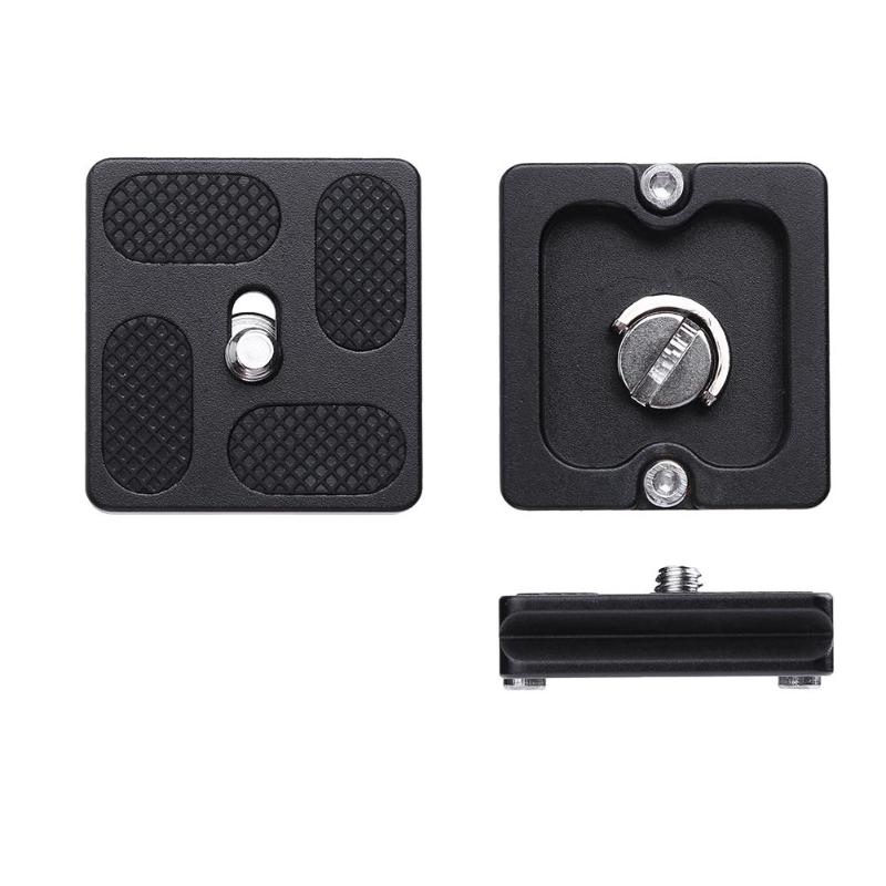 PU40 PU50 Piastra A Sgancio Rapido Treppiede Testa A Sfera Monopiede con 1/4 di pollice Vite per Benro Arca Swiss Treppiede ballhead camera Accessorio