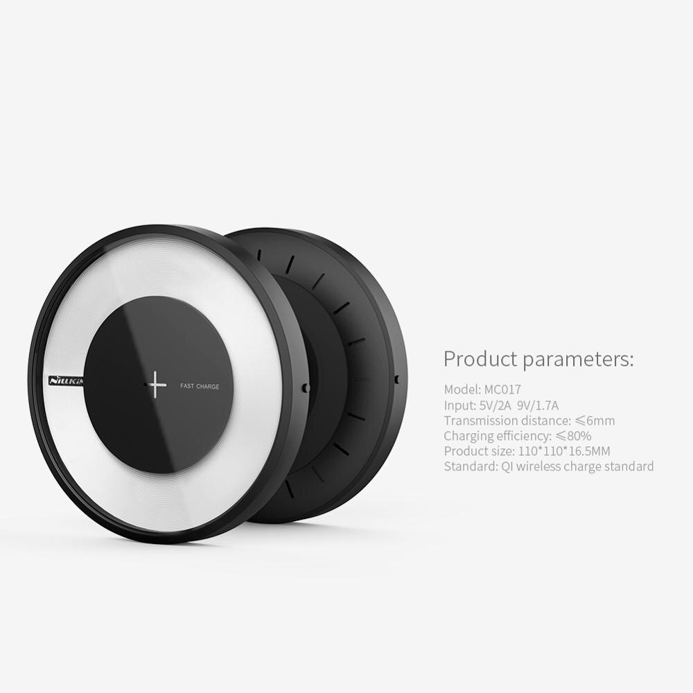 NILLKIN 10W Qi Fast Wireless Charging for Blackview BV5800 BV6800 BV9500 BV9600 BV9700 BV9800 BV9900 Pro Plus Wireless Charger