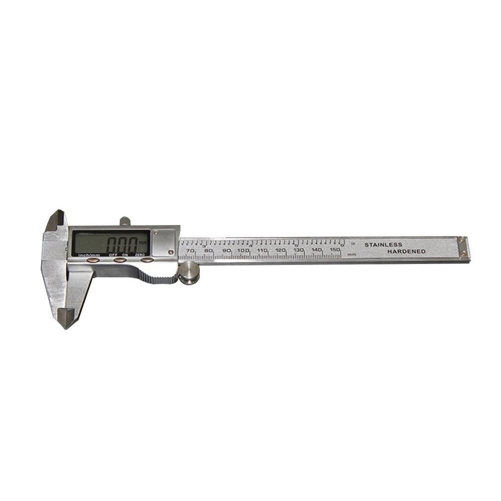 Alle Metalen Roestvrij Staal Digitale Display Elektronische Schuifmaat 0-150Mm 200Mm 300Mm Met Diepte Meten staaf