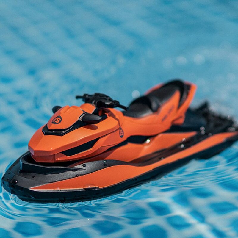 Rc Boot 2.4G Mini Afstandsbediening Rc Motor Boot Voor Water Motorboot Kinderen Toysmodel Voor Waterskiën in Zomer-50