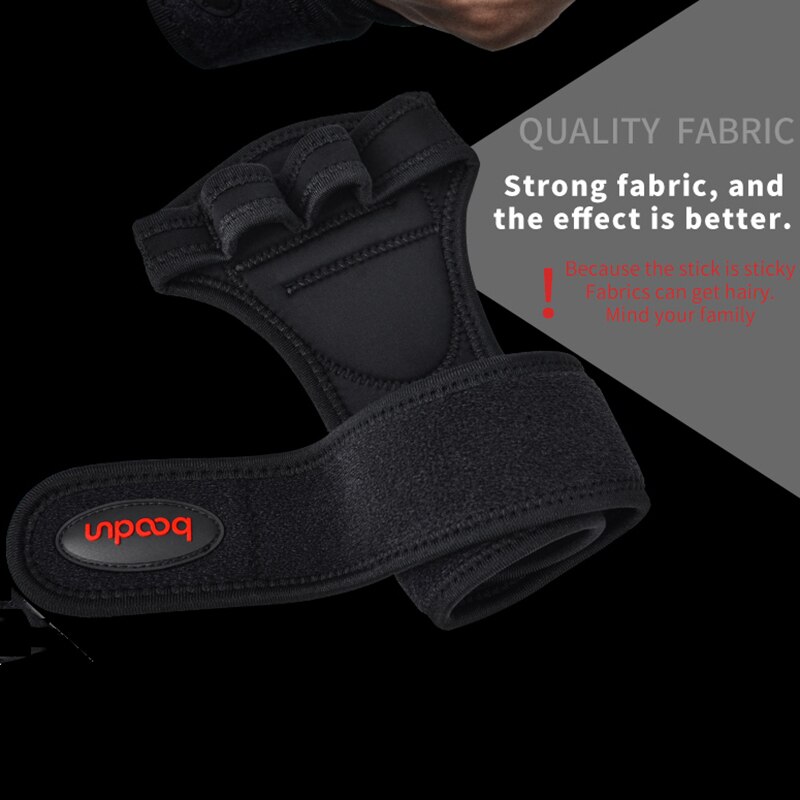 Enhanced edition Boodun Fitness Gym workout handschuhe gewichtheben handschuhe Anti-überspringen körper gebäude handschuhe für frauen männer
