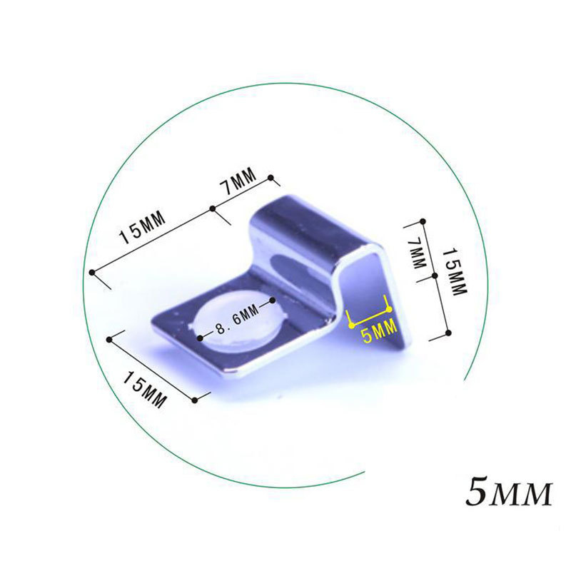 Couvercle de réservoir de poissons en acier inoxydable, Support de couverture de réservoir en verre, Support de plaque d'isolation, accessoires d'aquarium marin frais 4 pièces: Rouge