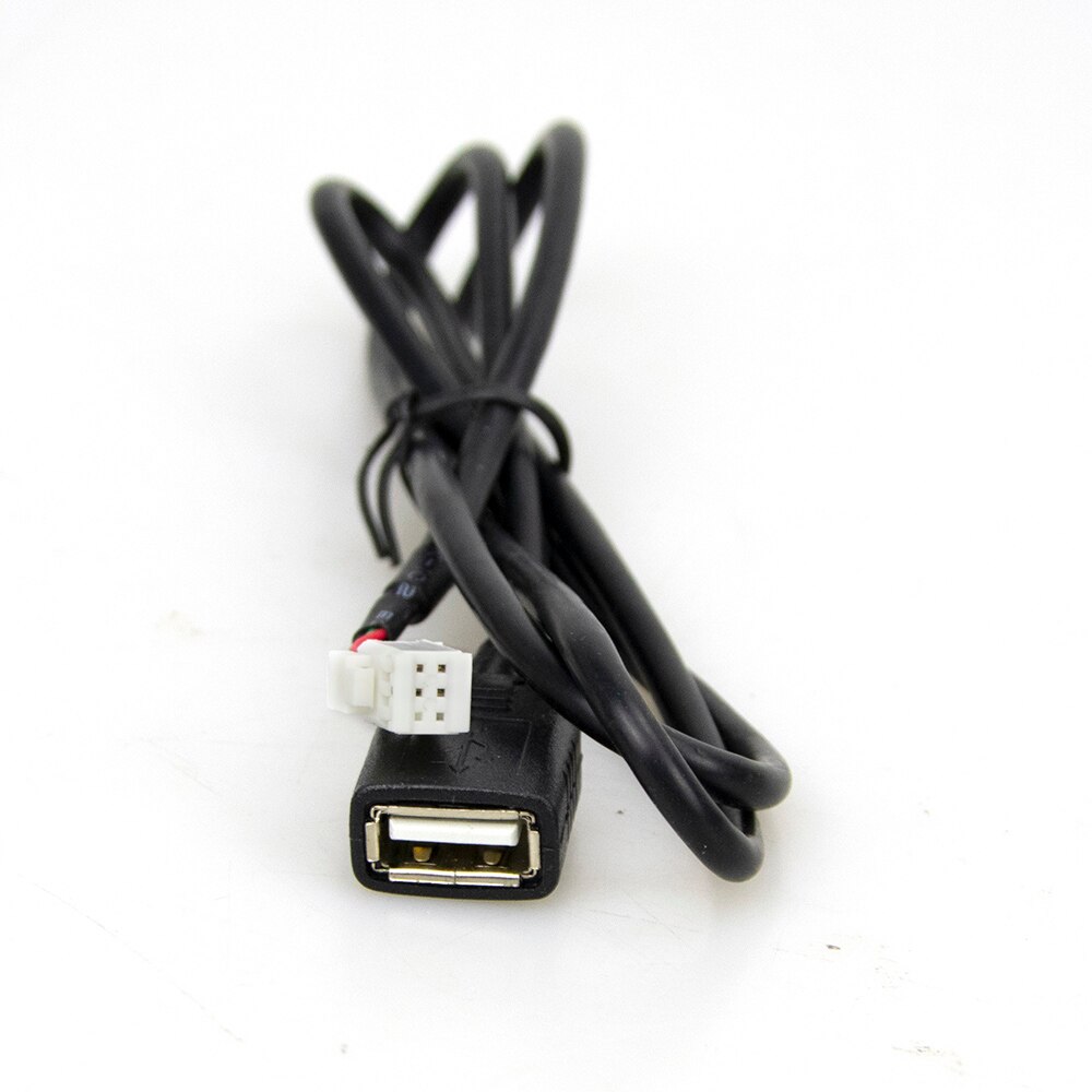 Podofo USB2.0 4Pin 6PIN USB Adapter Android Car Radio Data Charge Cable Adapter For Ford Toyota Nissan Volkswagen Skoda Lada