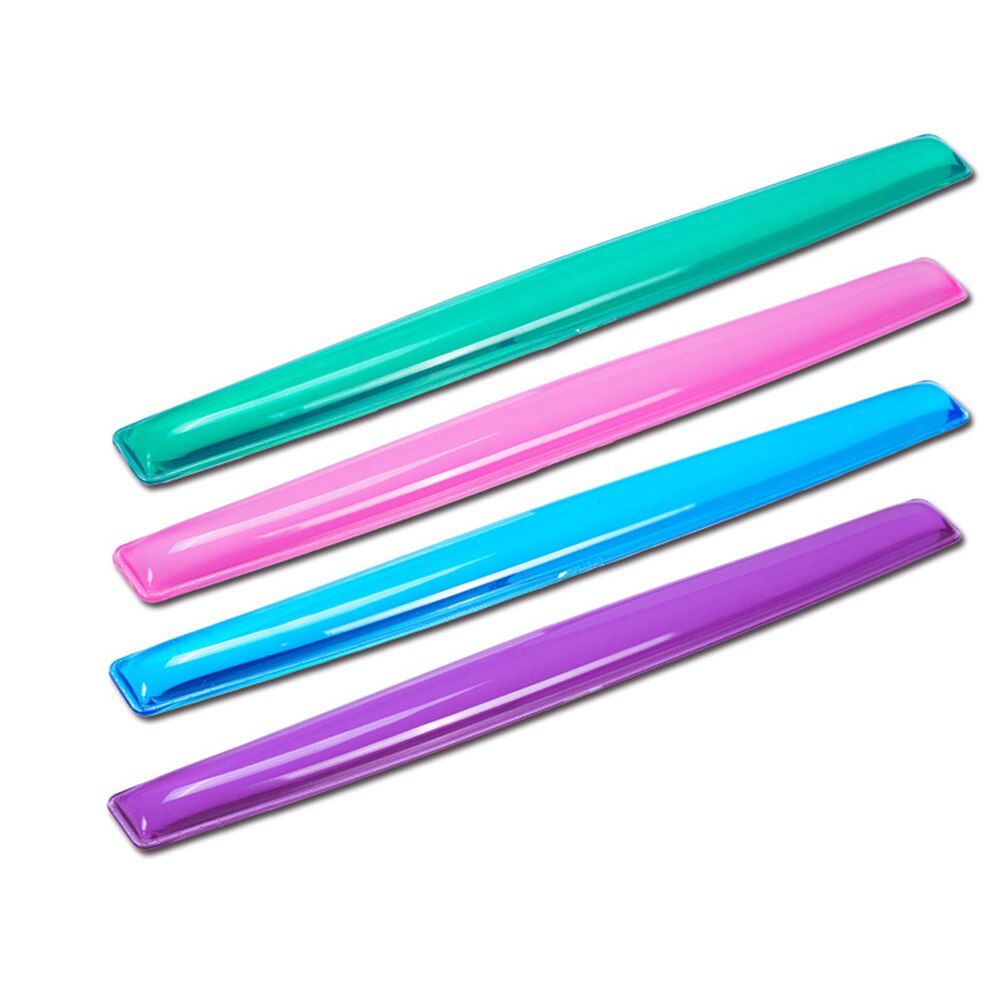 Clear Silicone Laptop Computer Keyboard Wrist Pad Office Desk Hand Rest Support for Typist Office Gaming PC Laptop