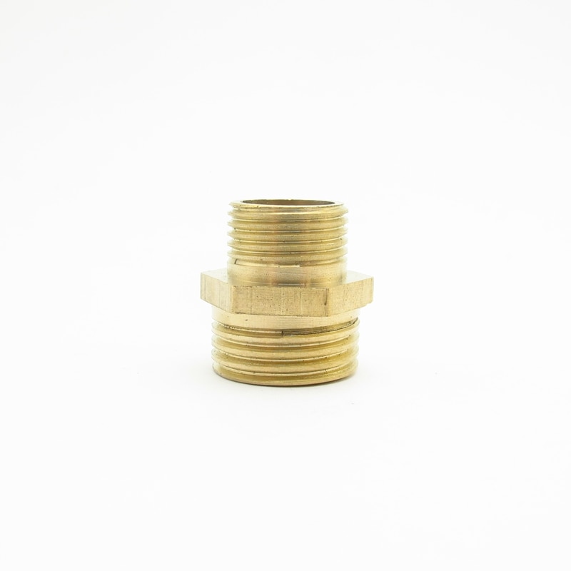 1/4" 1/2" BSP Male x M14*1.5 Metric Male Thread Hex Brass Pipe Fitting Adapter Coupler Reducer Connector For Fuel Gas Water