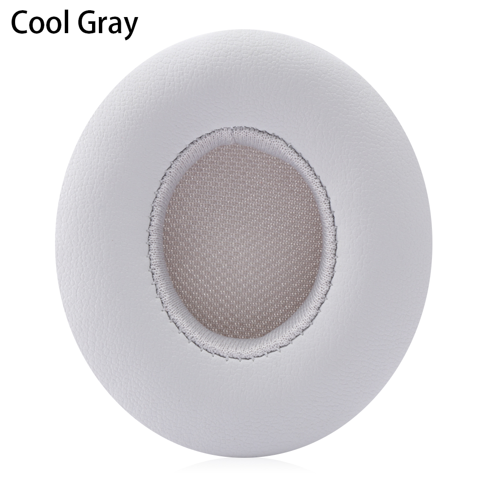 Voor Beats Solo 3 2 Draadloze Oorbeschermers Hoofdtelefoon Accessoires Ultra-Zachte Spons Oordopjes Oordopjes Vervanging Oorkussens Kussen: cool gray