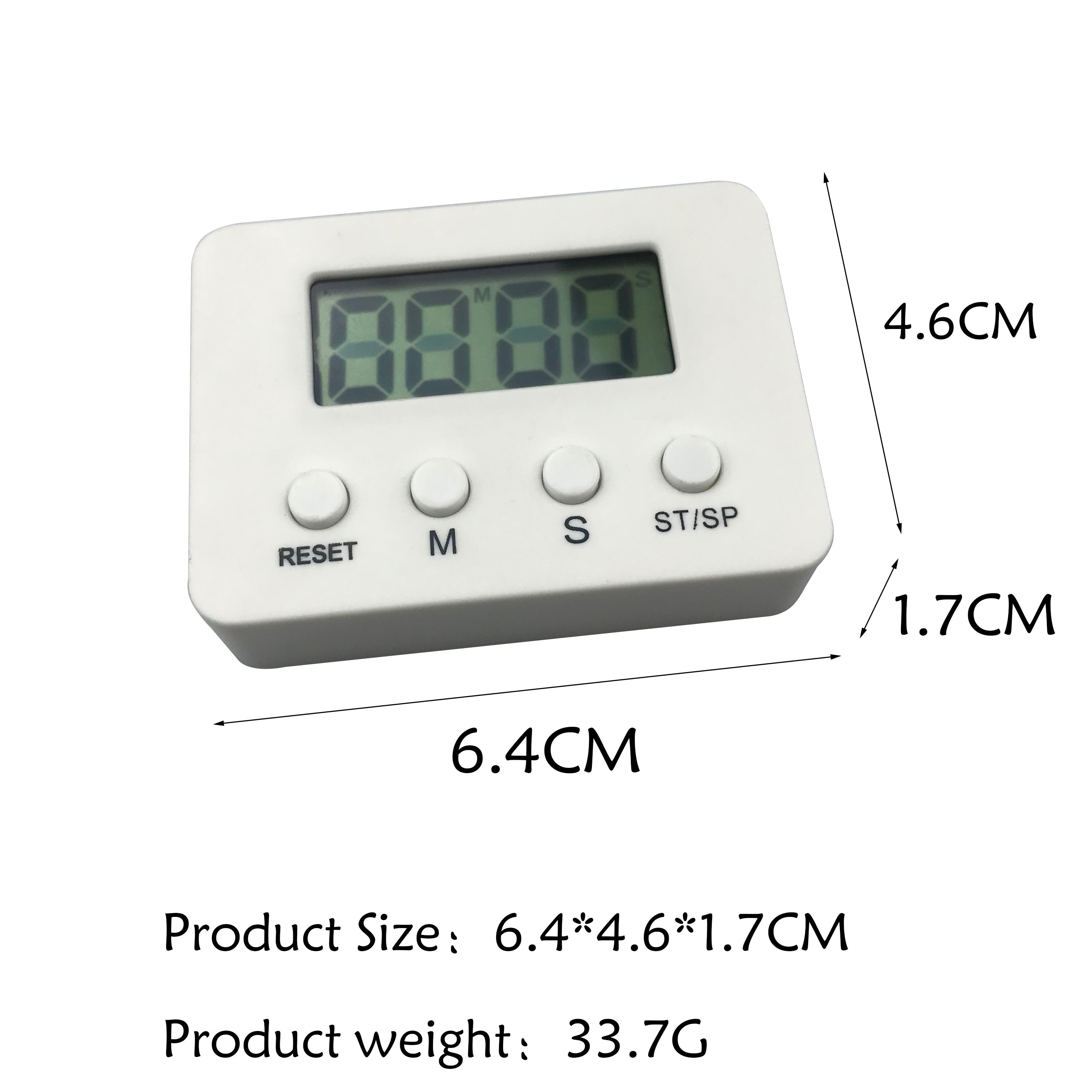 Study Timer Manager Large Screen Digital LED Kitchen Countdown Reminder Stopwatch Alarm Clock Cooking Baking Sports Games