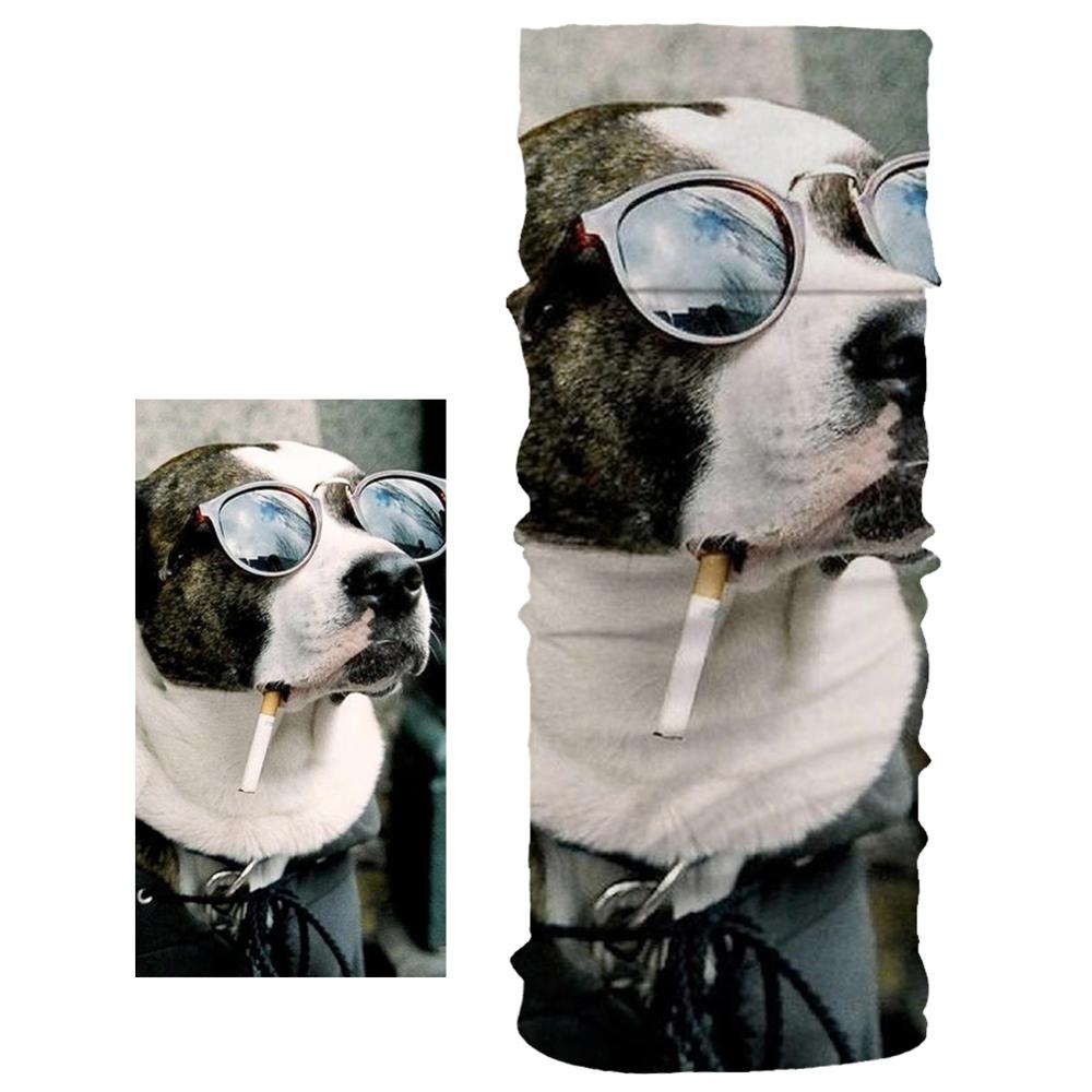 Neue Staubdicht Schal Nette Hund Haustier aufbringen unisex Magie Rohr Schal Weichen, Elastischen Material Joggen Sport Fitness Stirnband Armbinde